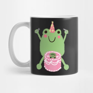 Frog loves cake! Mug